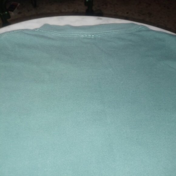 Comfort Colors Graphic Tee Small Green & White - Picture 4 of 4